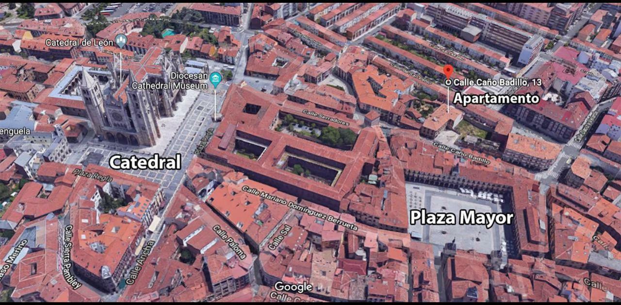 Apartamento Cano Badillo - Plaza Mayor - Leonapartamentos Leão Exterior foto